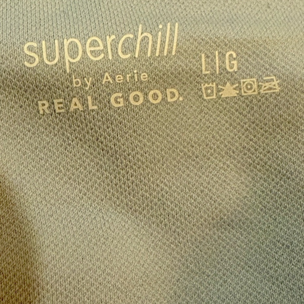 Aerie Super Chill Large Light Blue Corset Cami Stretchy - Picture 2 of 5